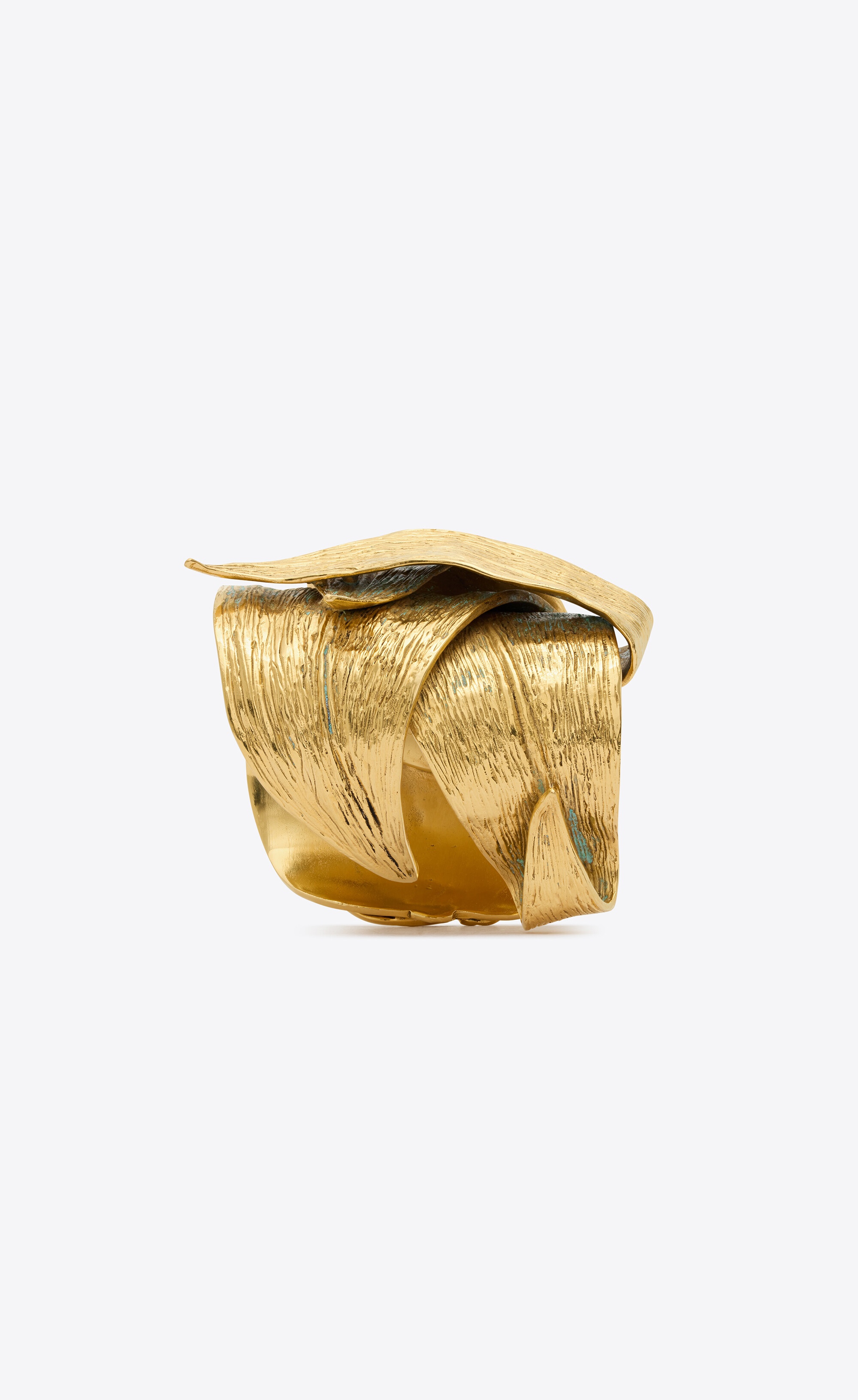 leaf cuff in metal - 3