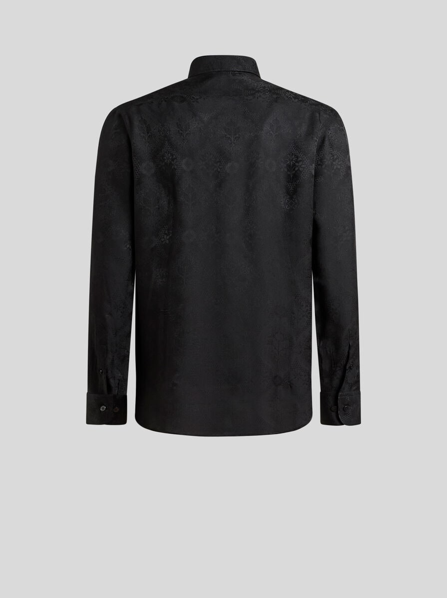 FLORAL JACQUARD ROMA SHIRT - 5