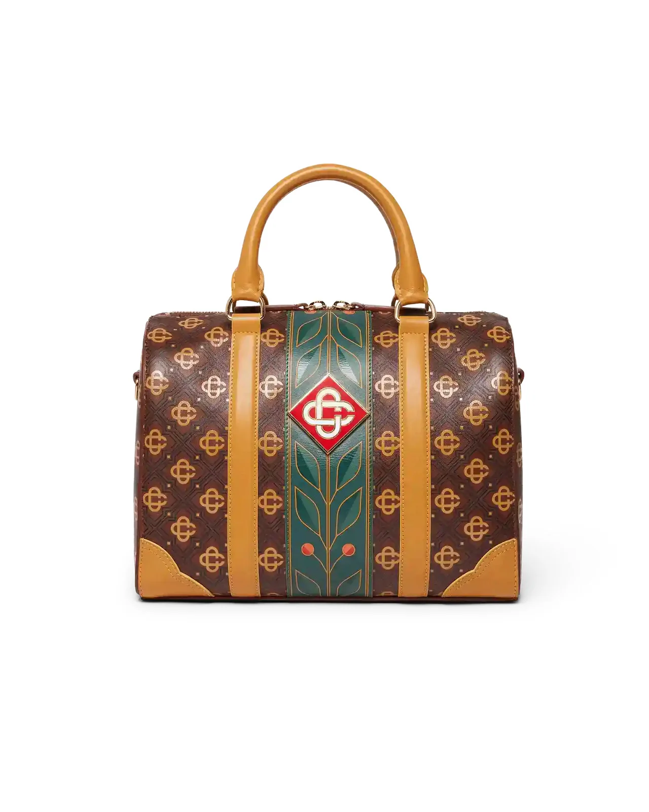 Brown Mini Monogram Weekender - 1
