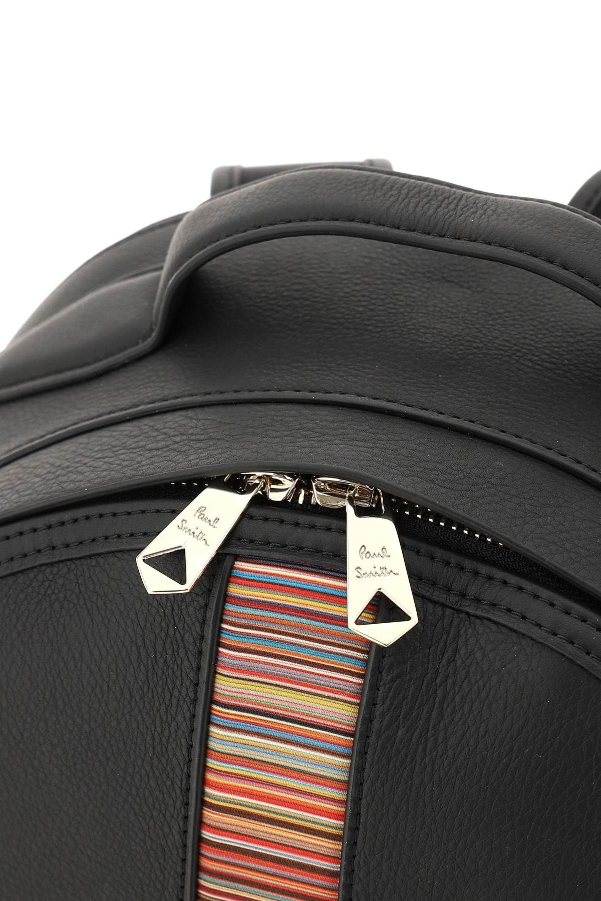 'SIGNATURE STRIPE' LEATHER BACKPACK - 3