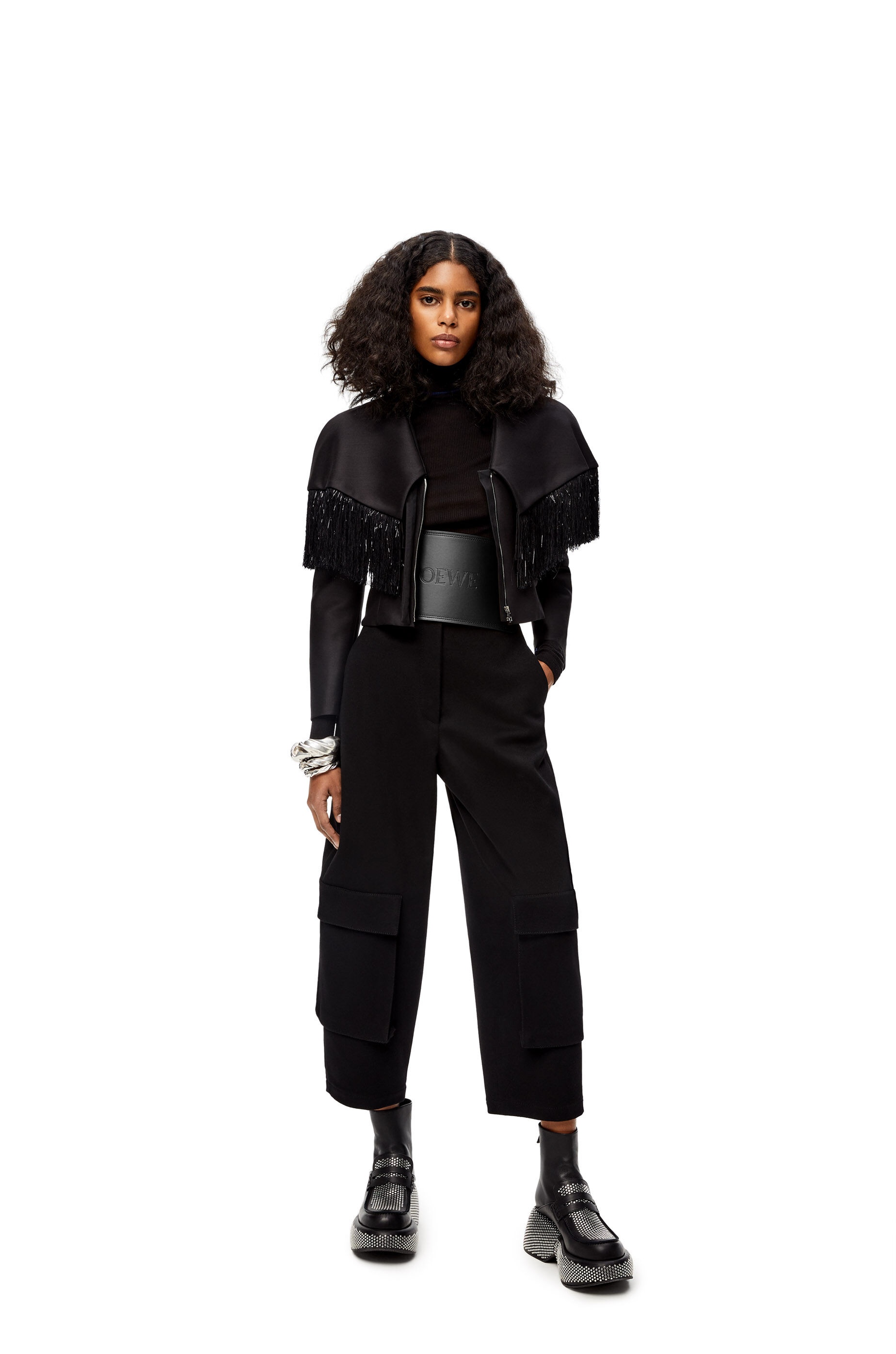 Cargo trousers in wool - 2