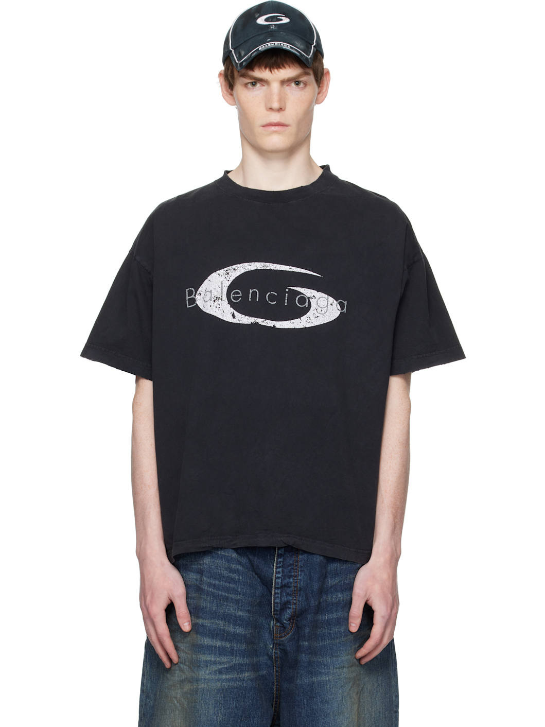 Black Boxy T-shirt - 1