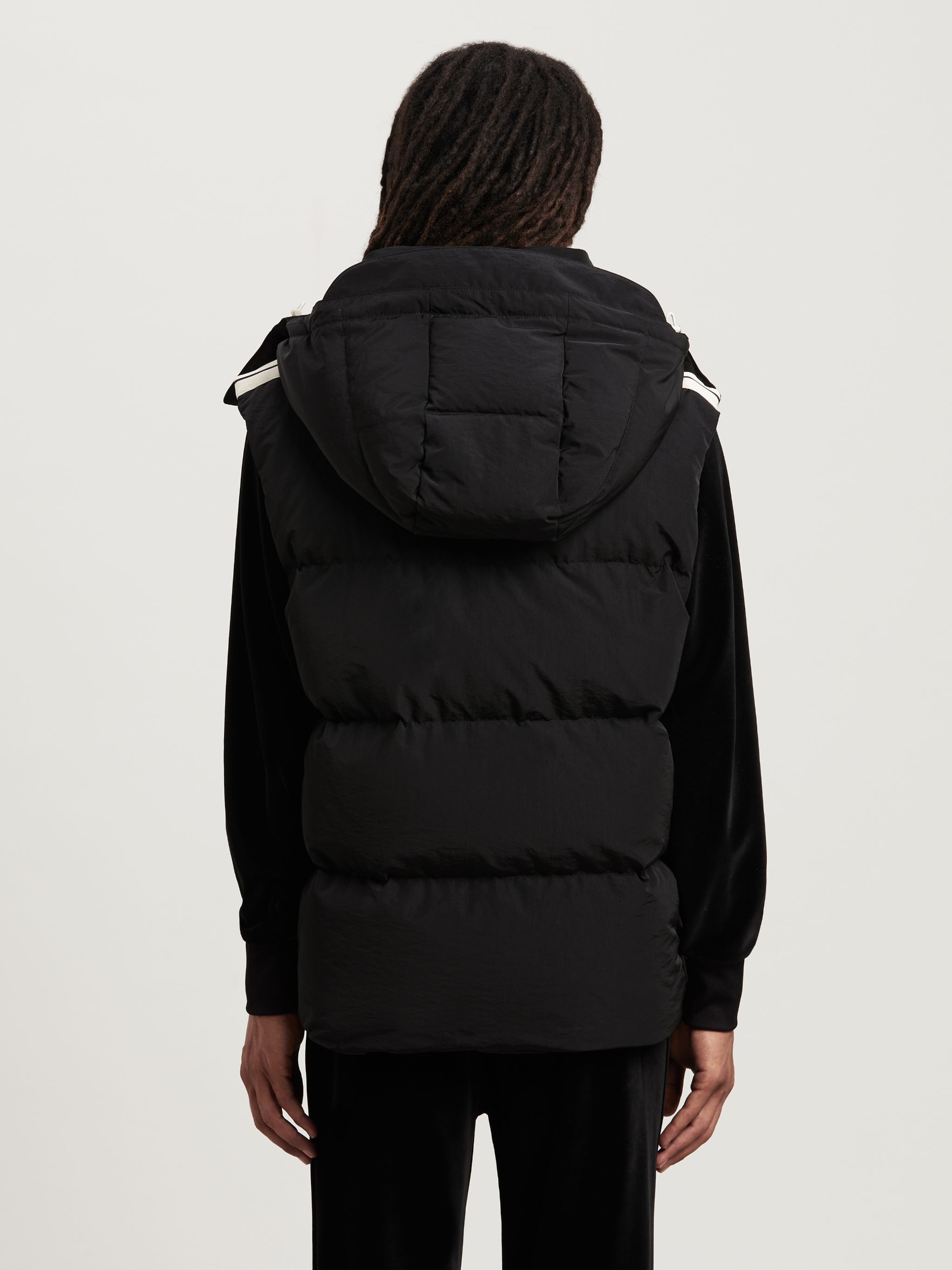 Classic Track Hoodie Down Vest