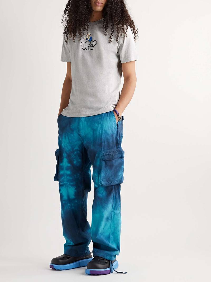 Off-White 남자의 오프 화이트 SS22 알파벳 로고 인쇄 둥근 목 짧은 소매 버전 회색 티셔츠 OMAA027S22J outlook