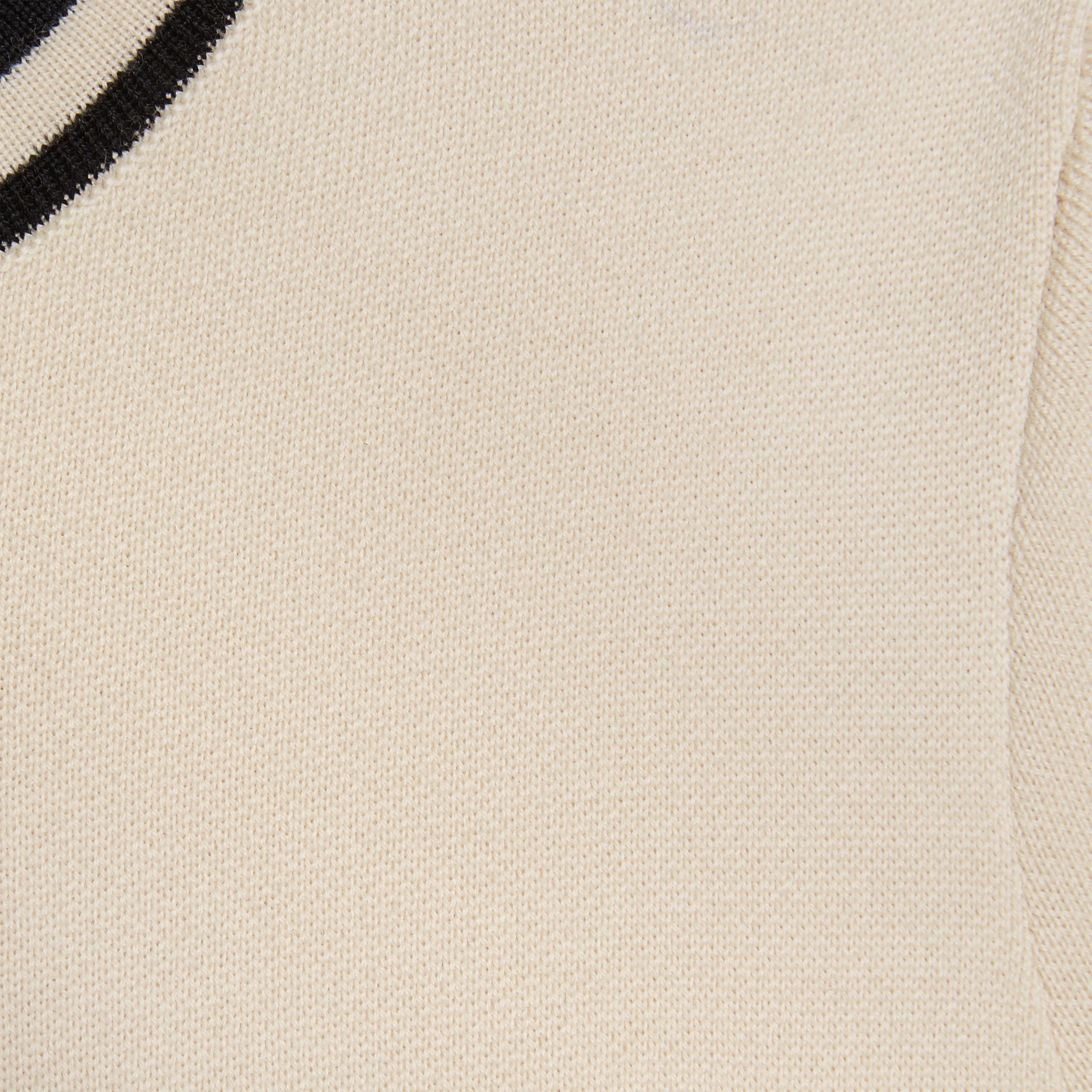 Wool dress with contrast trim - 4