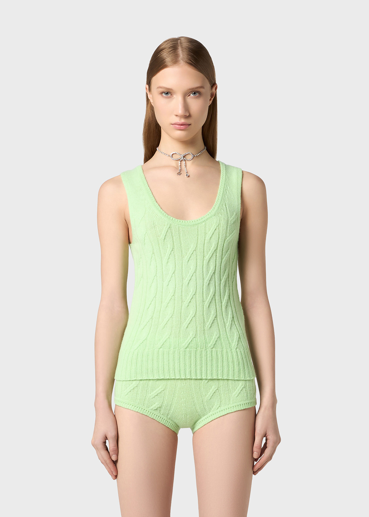 WOOL AND CASHMERE TANK TOP - 3