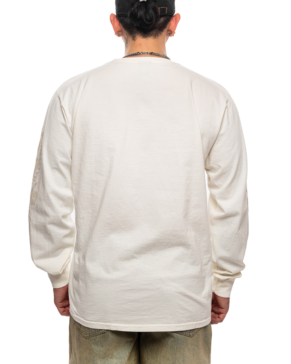 Dragons Pigment Dyed LS Tee 'Natural' - 3