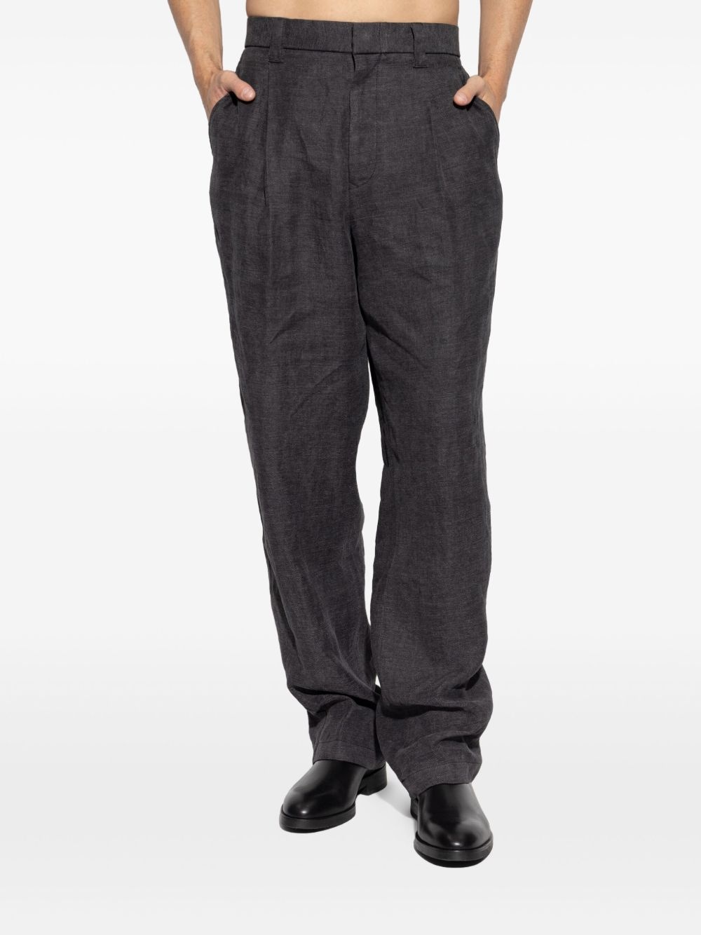 pleated tailored trousers - 3