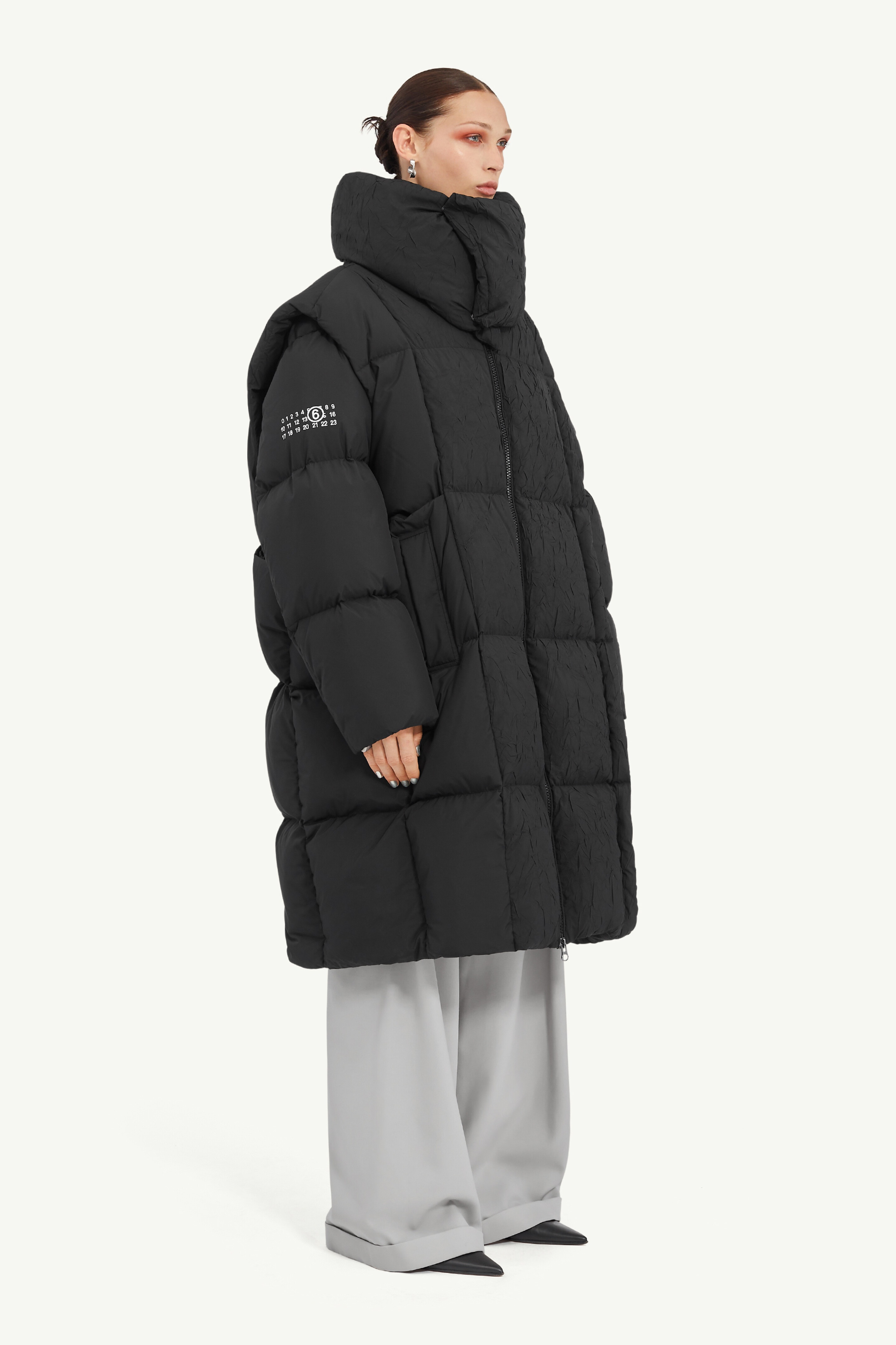 MM6 x Chen Peng Puffer coat - 3