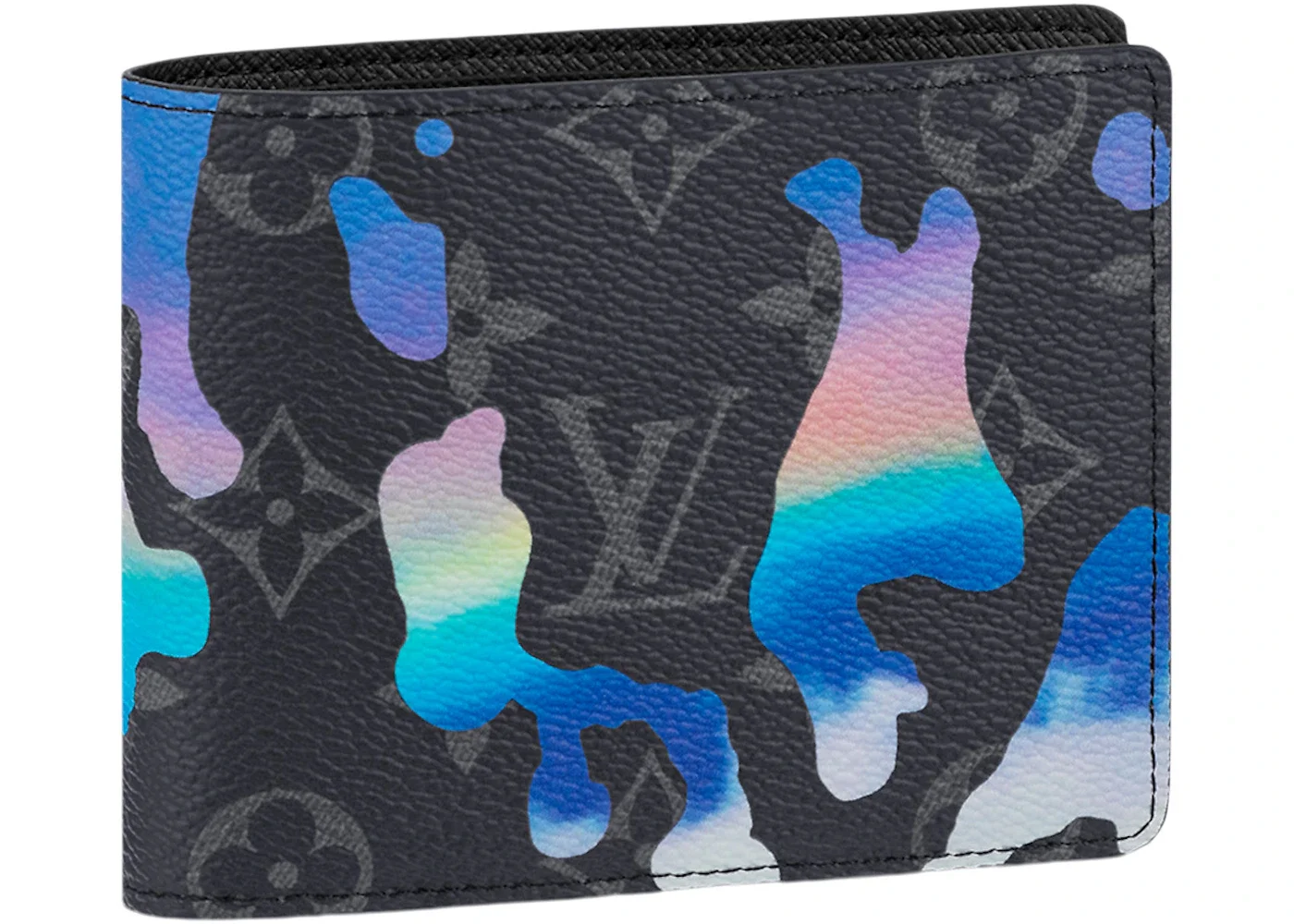 Louis Vuitton Multiple Wallet Sunrise Monogram Eclipse Black/Grey/Multi - 1