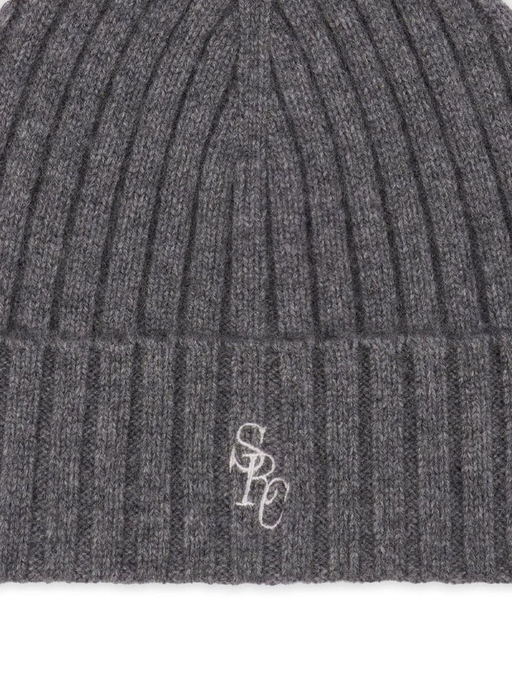 ribbed-knit beanie - 2