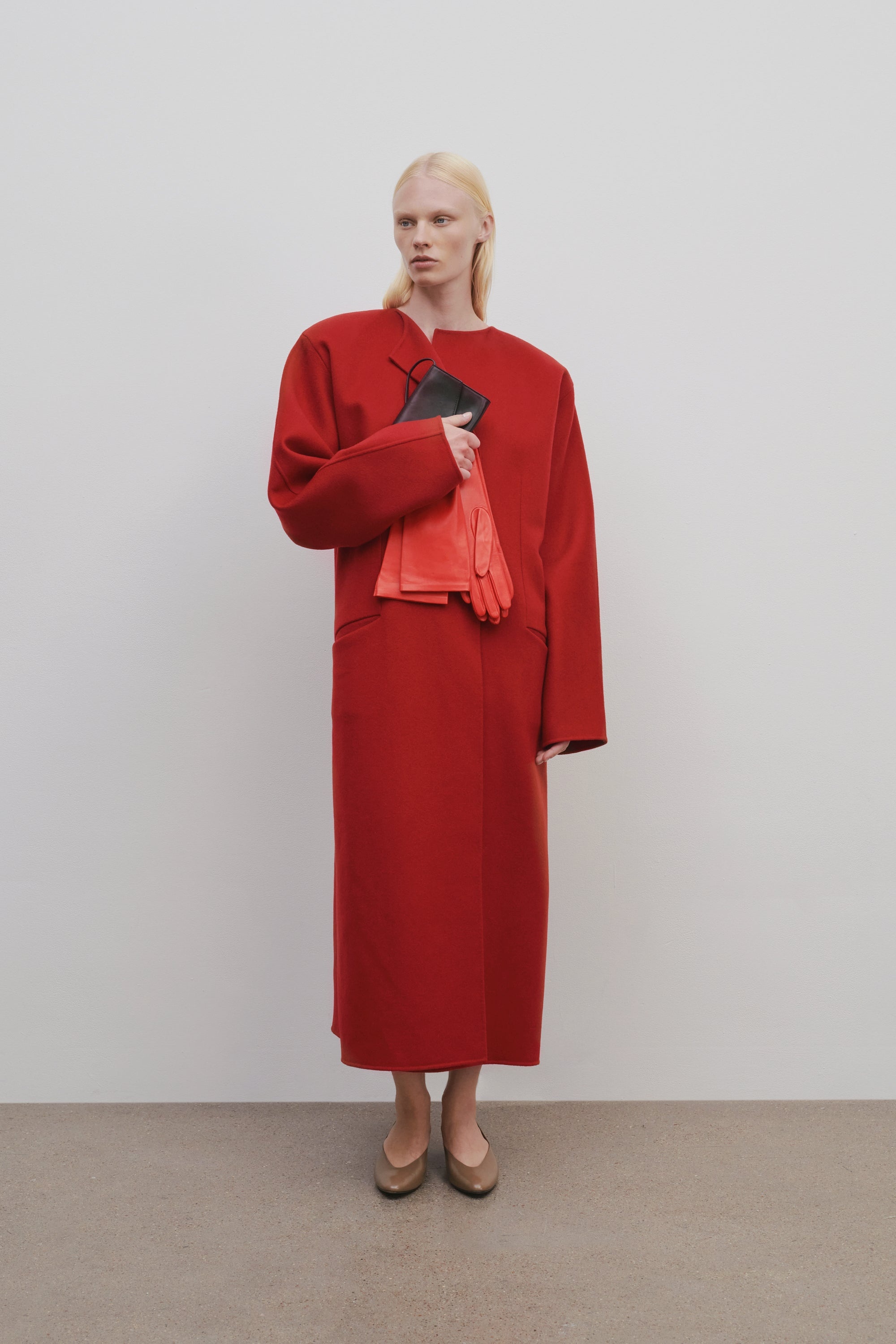 Priske Coat in Cashmere - 3