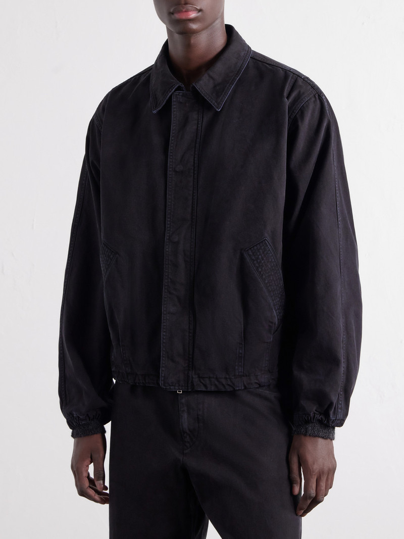 Garment-Dyed Cotton-Twill Blouson Jacket 3