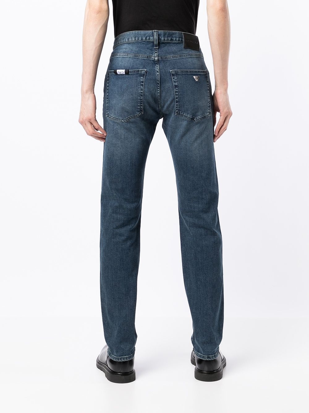 mid-rise slim-fit jeans - 4