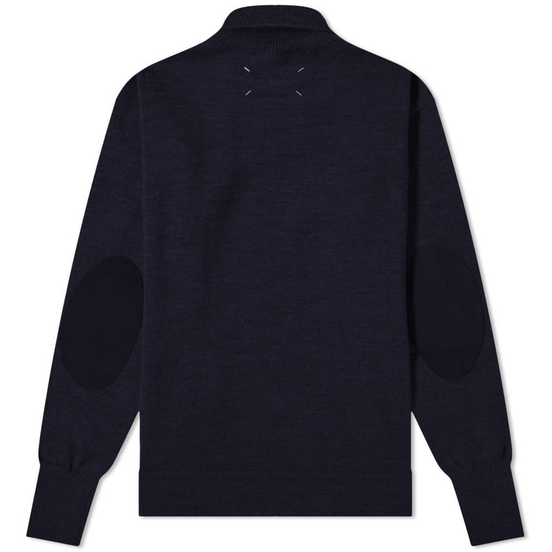 Maison Margiela Elbow Patch Turtle Neck Knit 2