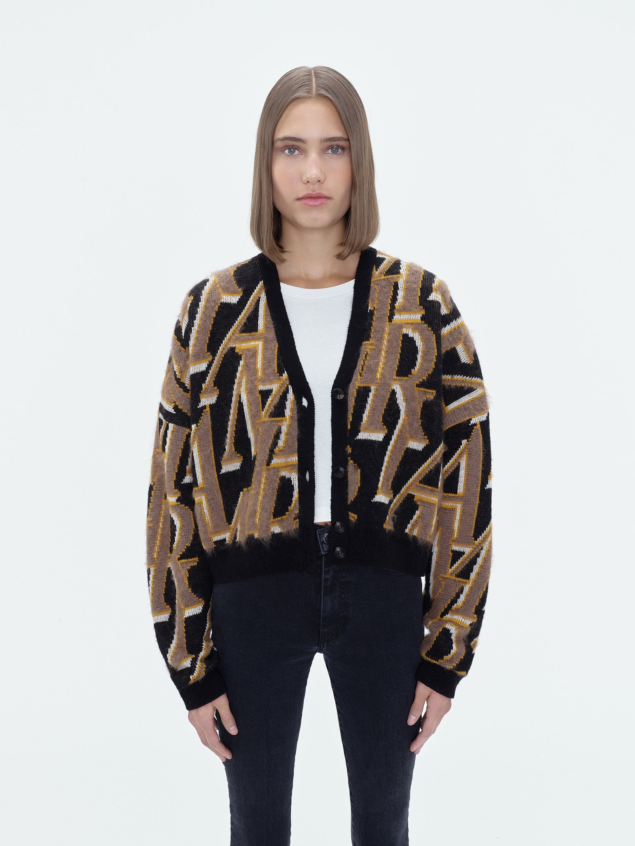 AMIRI REPEAT CARDIGAN - 3