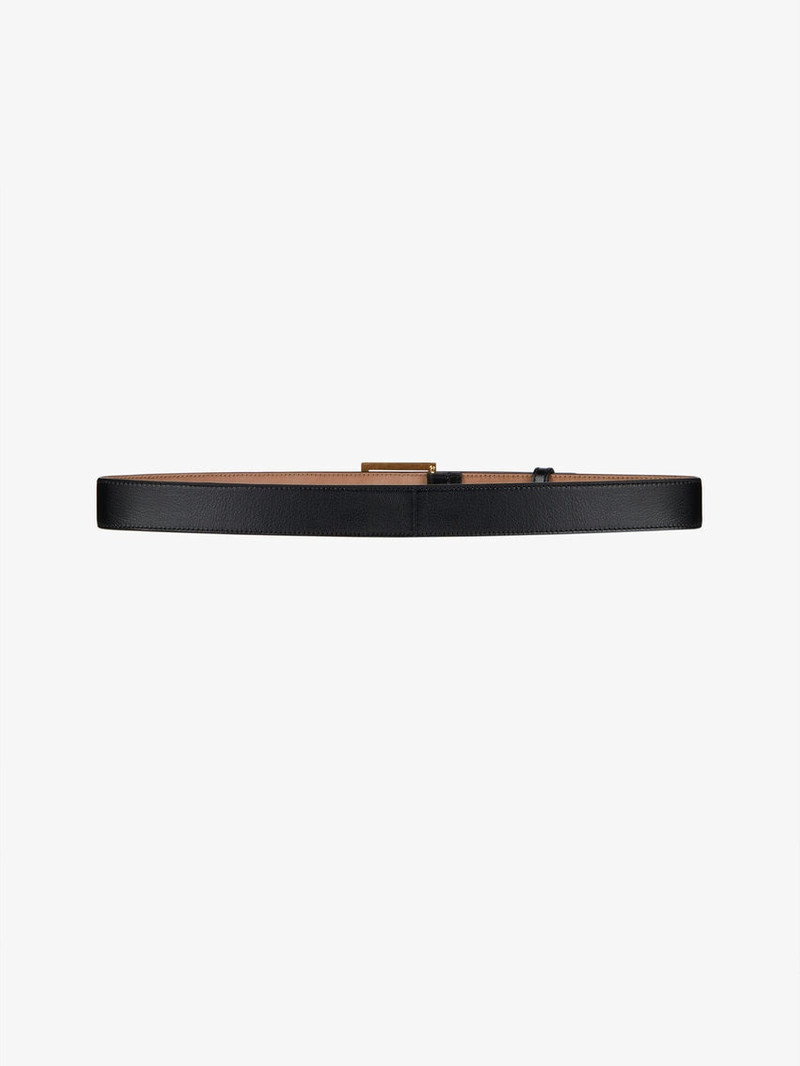 Givenchy Double G belt in leather outlook