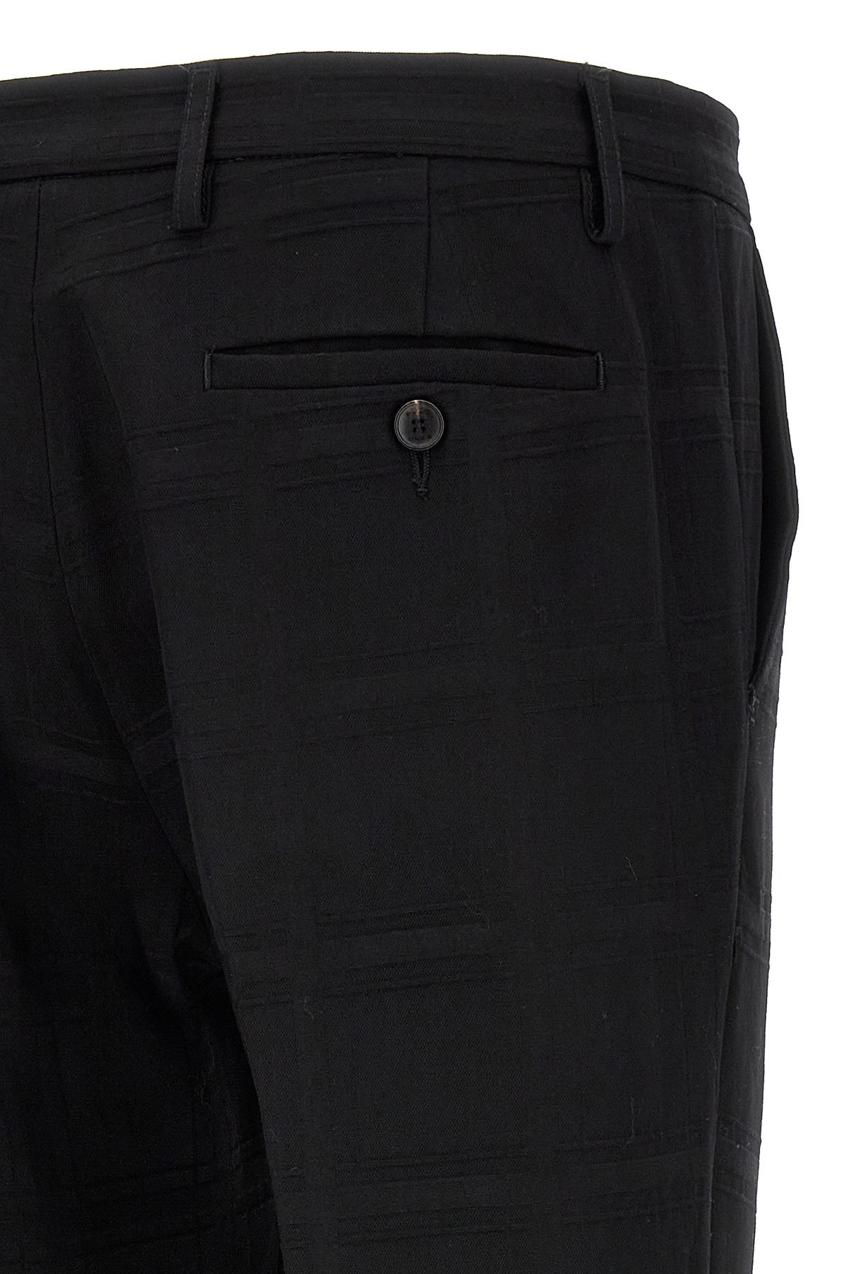 Check wool trousers - 5