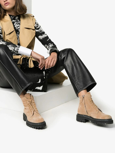 Proenza Schouler lace up boots outlook