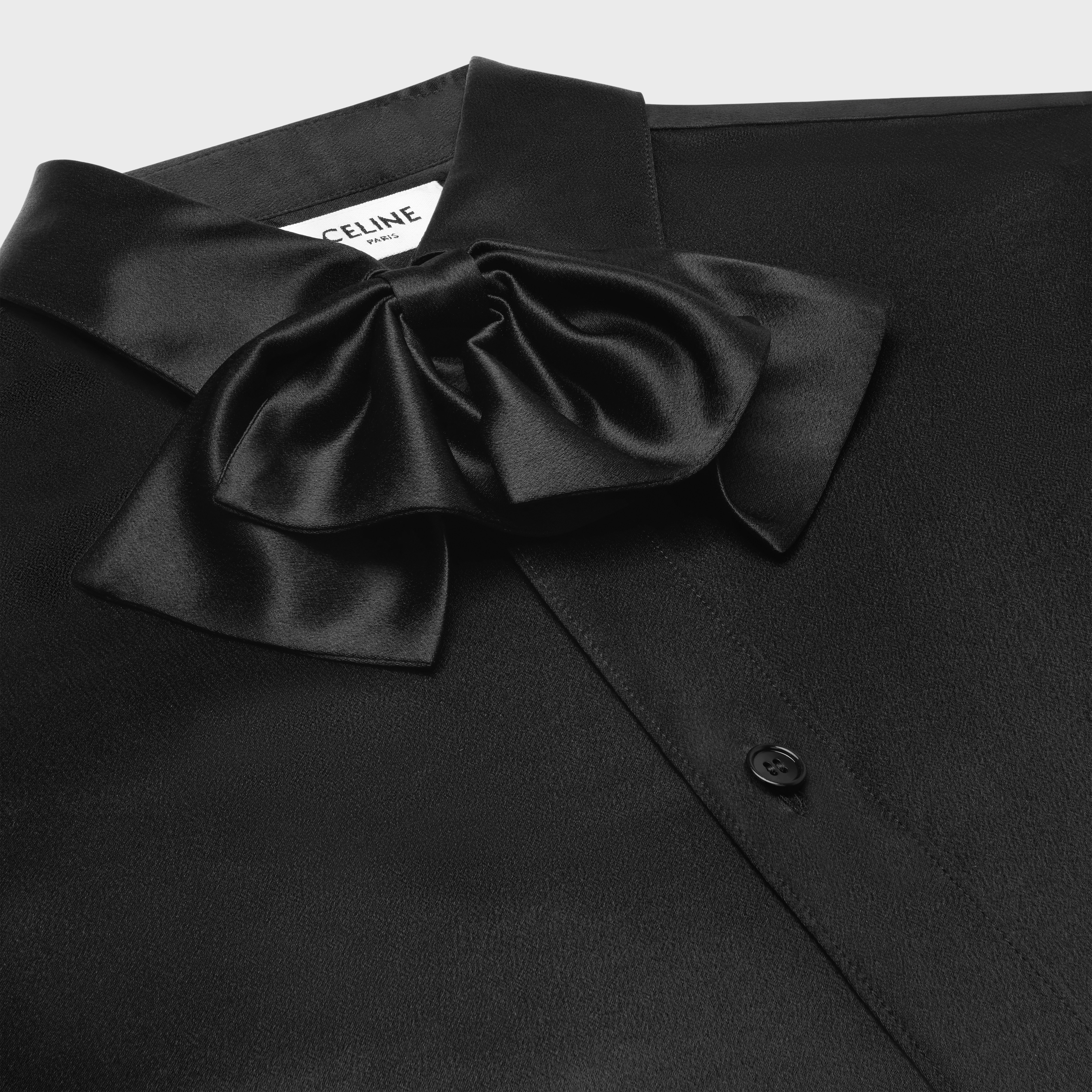 romy shirt in silk satin - 3
