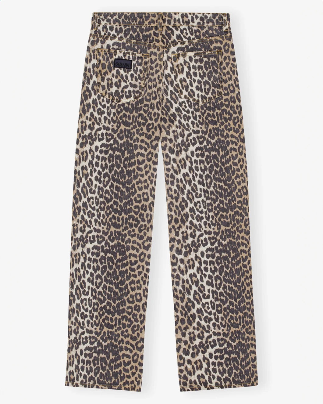 LEOPARD PRINT IZEY JEANS - 5