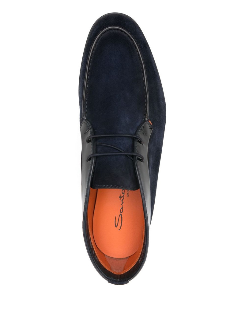 lace-up panelled boots 4