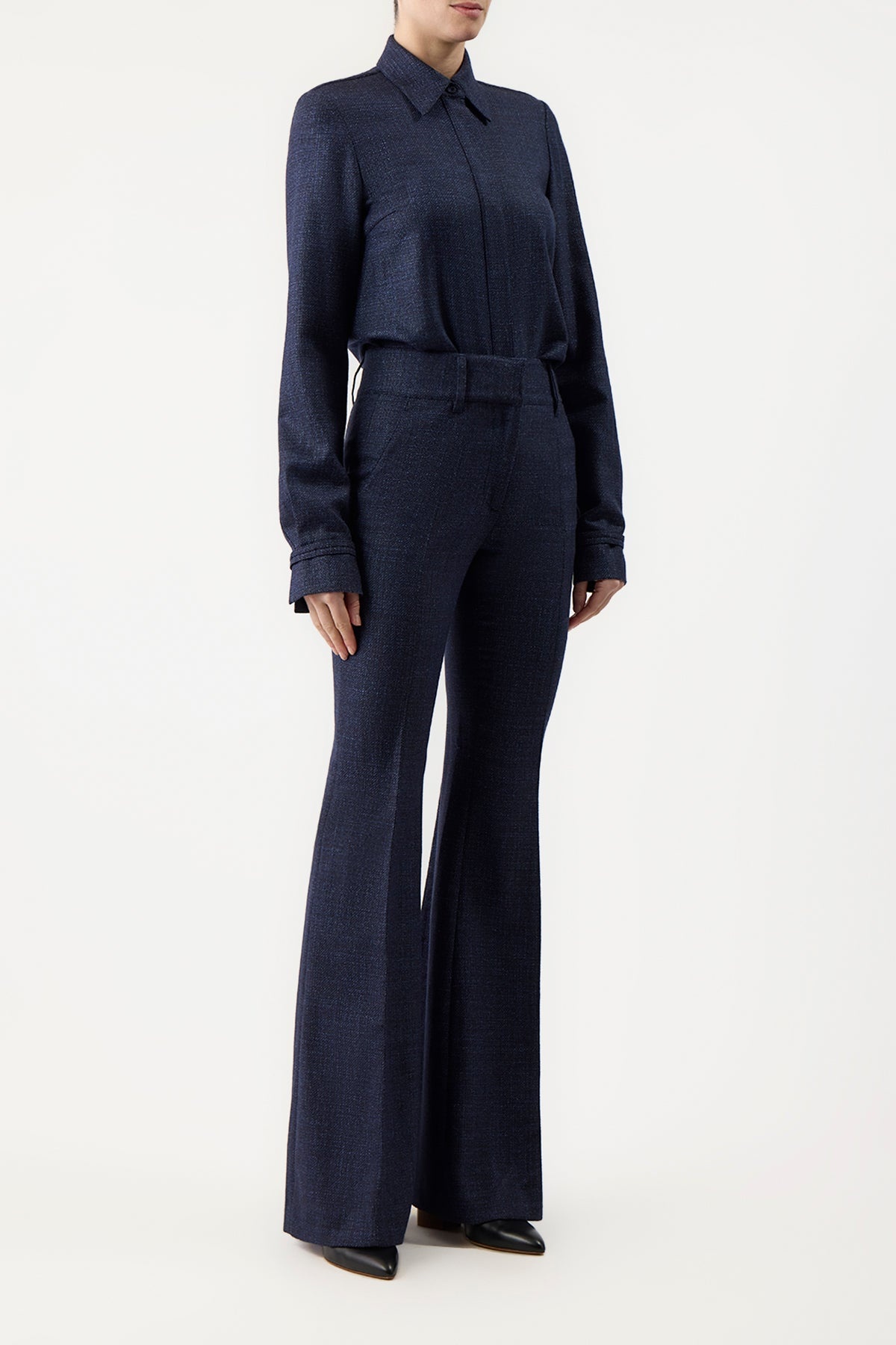 Cruz Shirt in Virgin Wool - 3