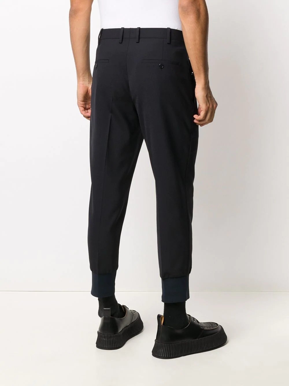 tapered tailored trousers - 4