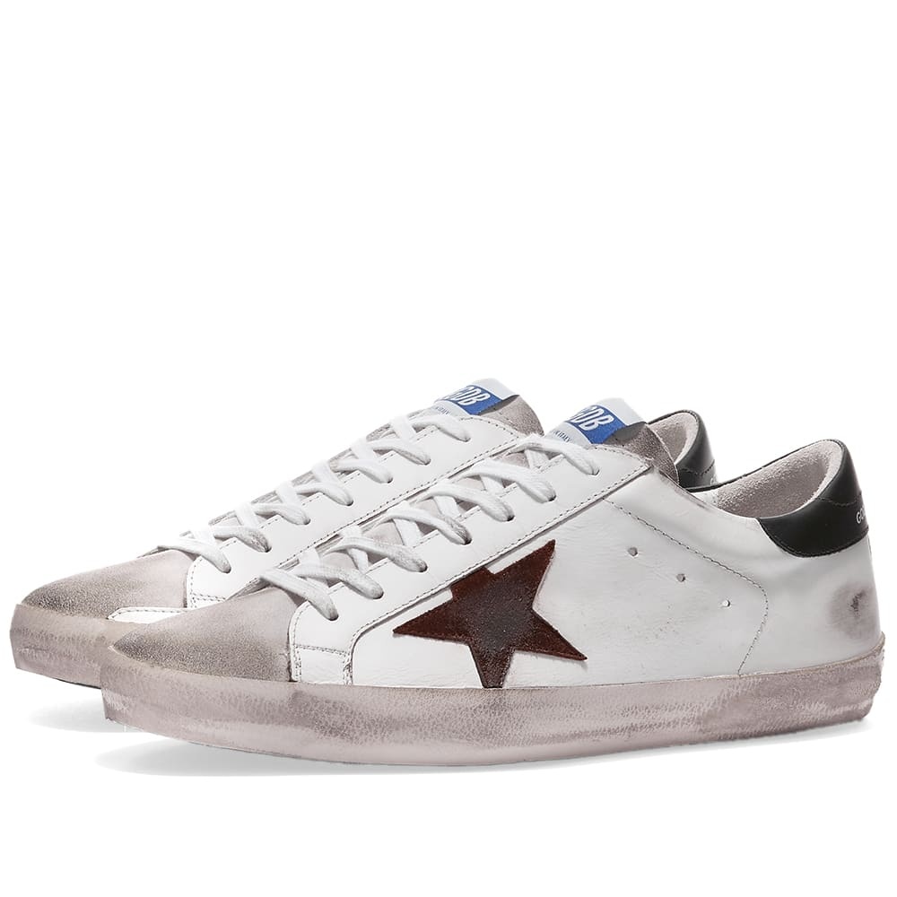 Golden Goose Superstar Leather Sneaker - 1