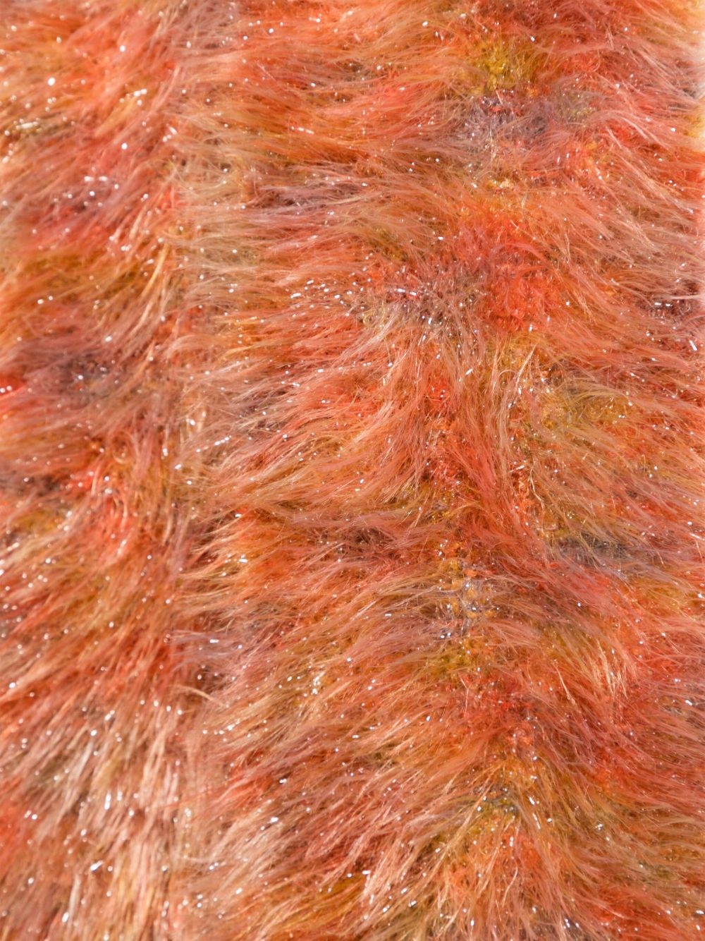metallic effect scarf - 2