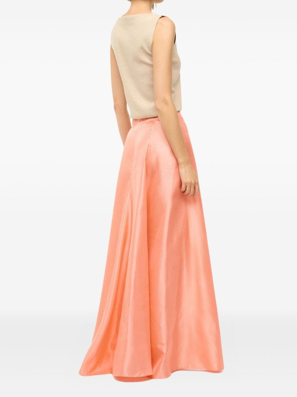 Vinxenzo silk maxi skirt - 4