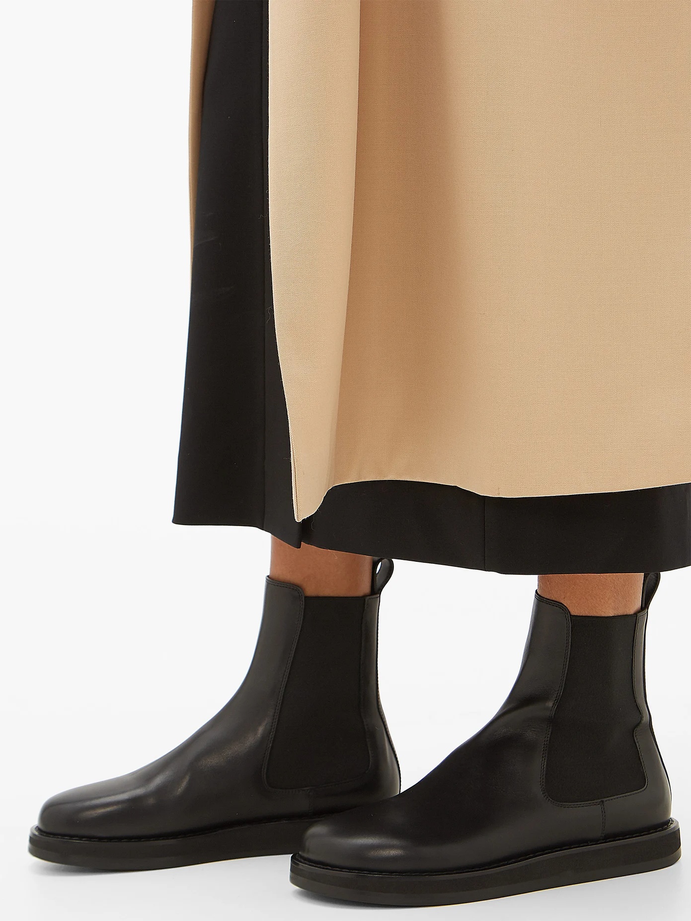 Gaia leather Chelsea boots - 3