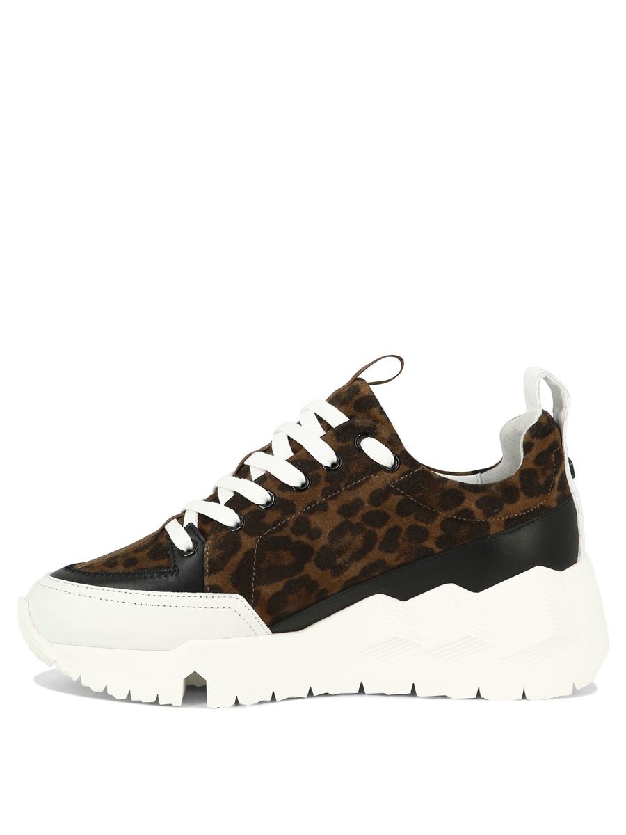 スニーカー Pierre Hardy \"Street Life\" sneakers (RS01ZCALFPETROL-BLACK) STREET LIFE sneakers for women in black leather — PIERRE HARDY