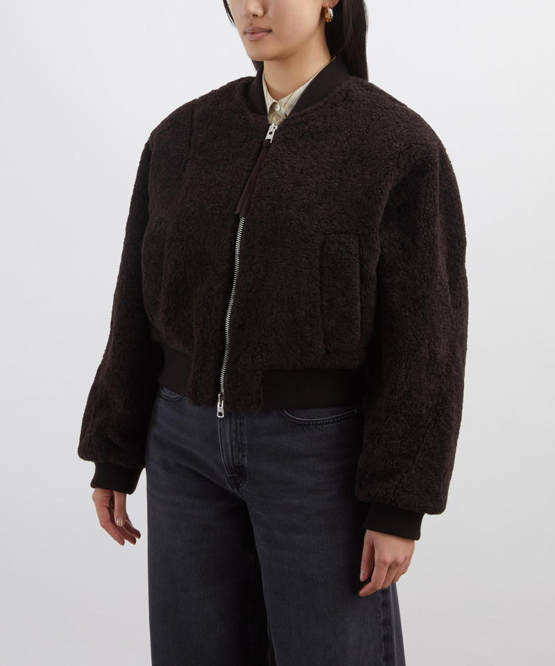 AGOLDE Iona Skye Shearling Jacket outlook