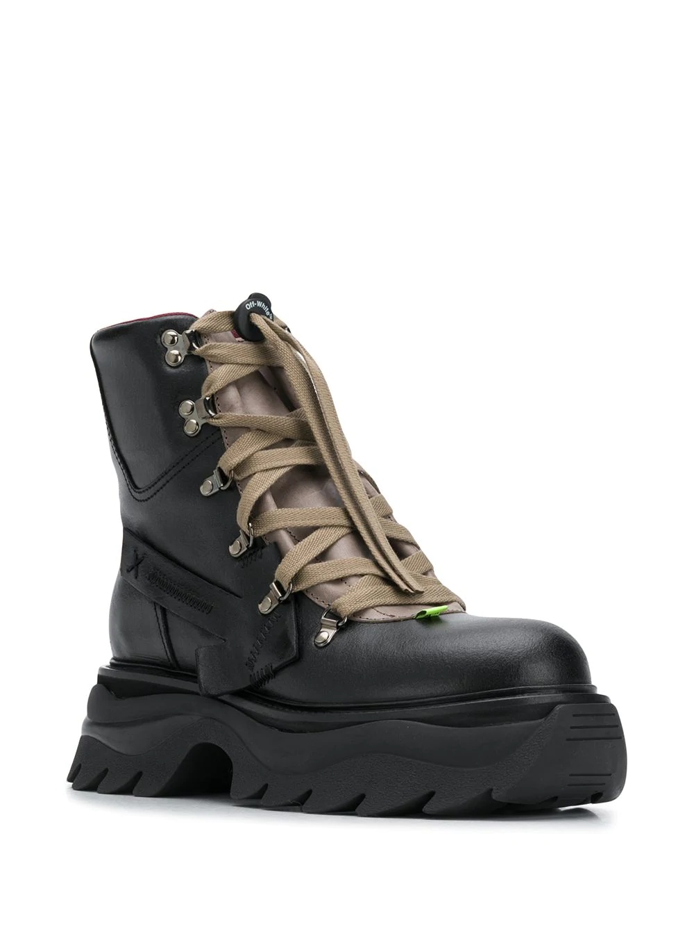 Arrow-patch hiking boots - 2