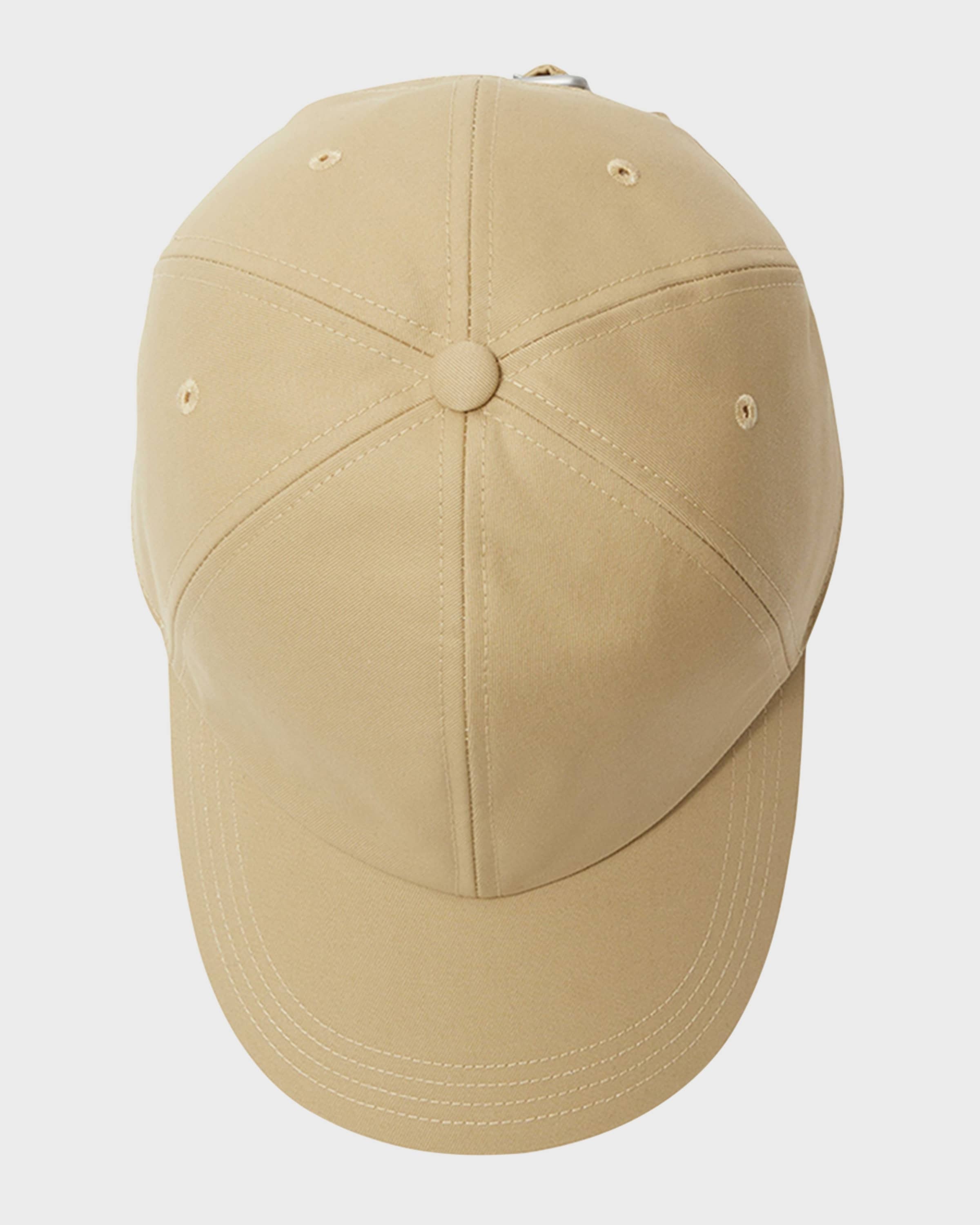 Check Lined Baseball Cap - 3
