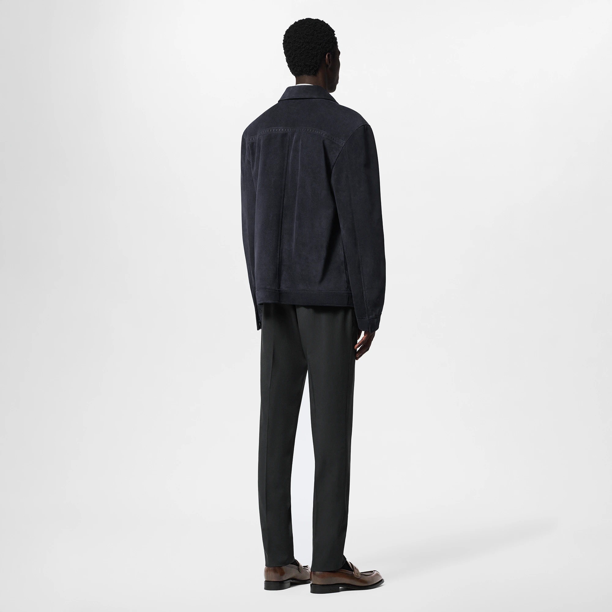 Leather Zipped Blouson - 4