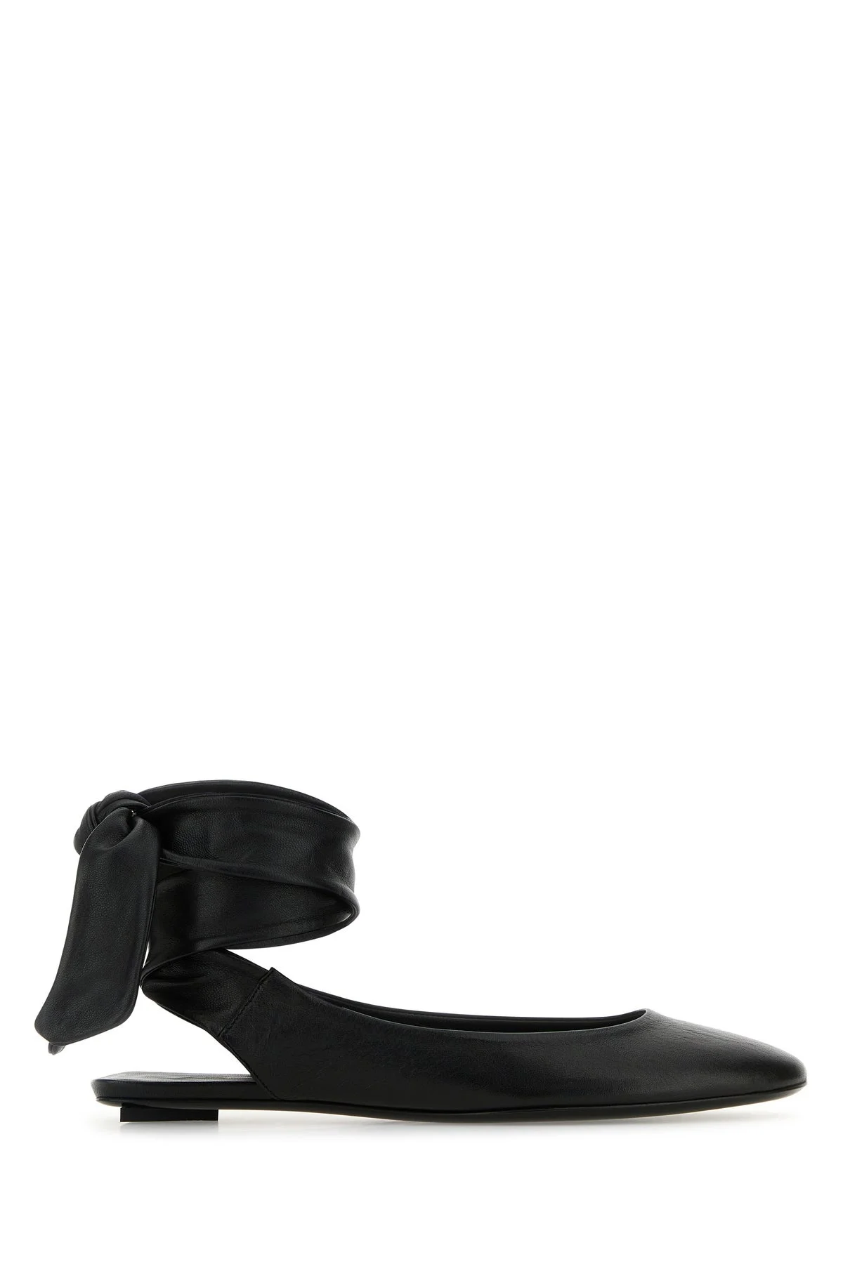 Black leather Cloè slippers - 1