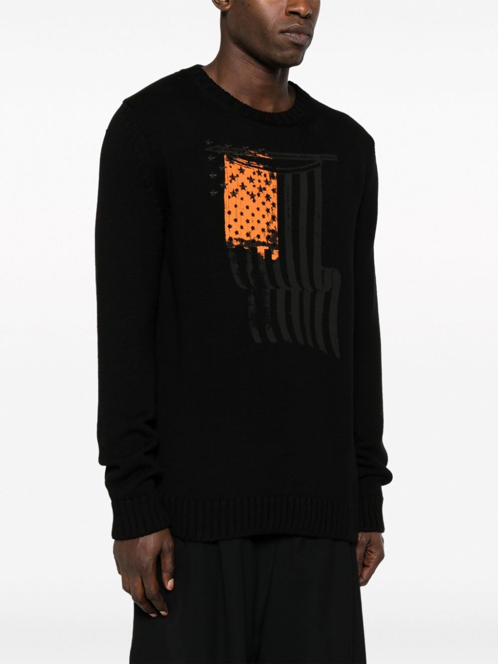 graphic-print jumper - 3