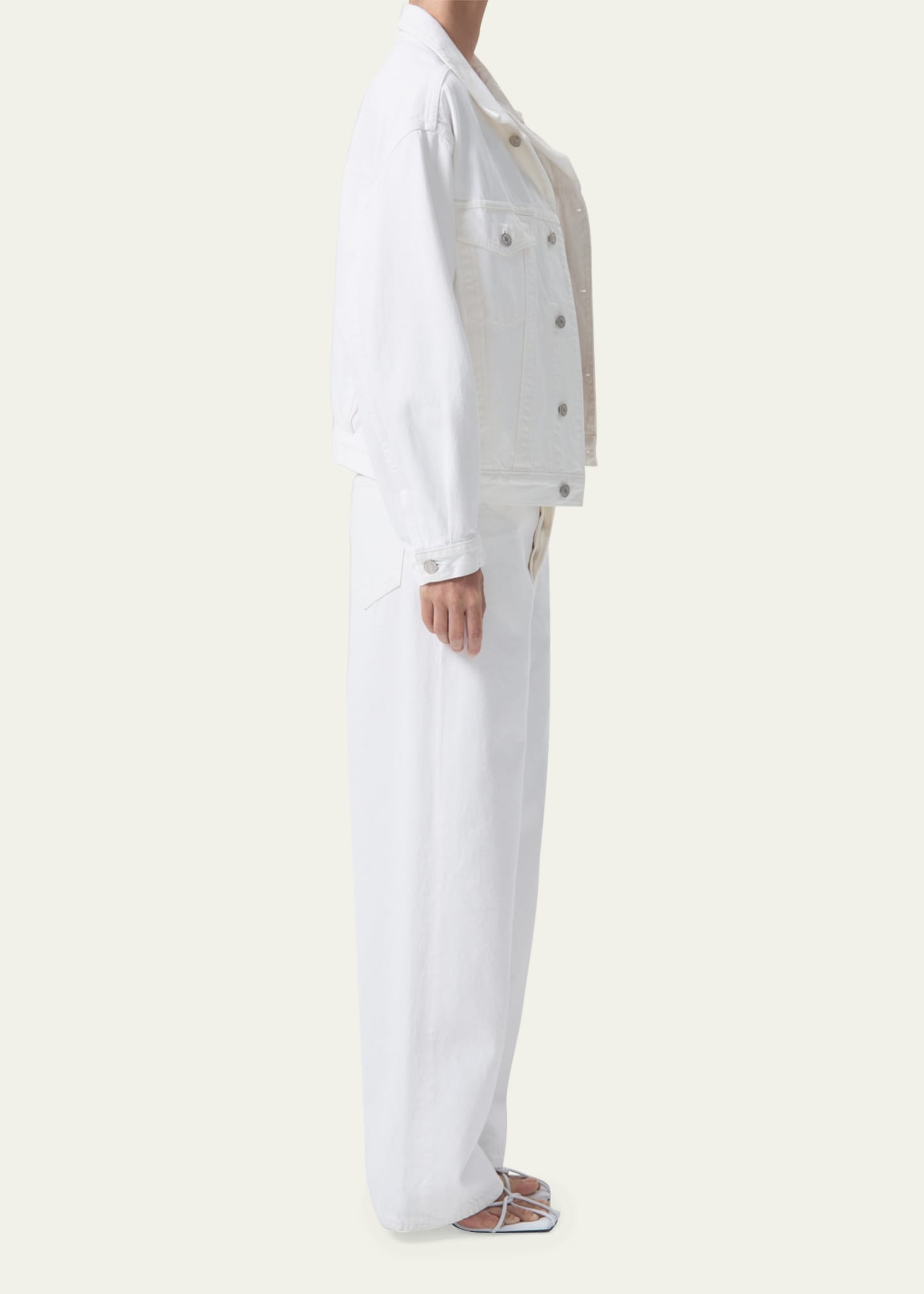 Low-Rise Wide Baggy Jeans - 4