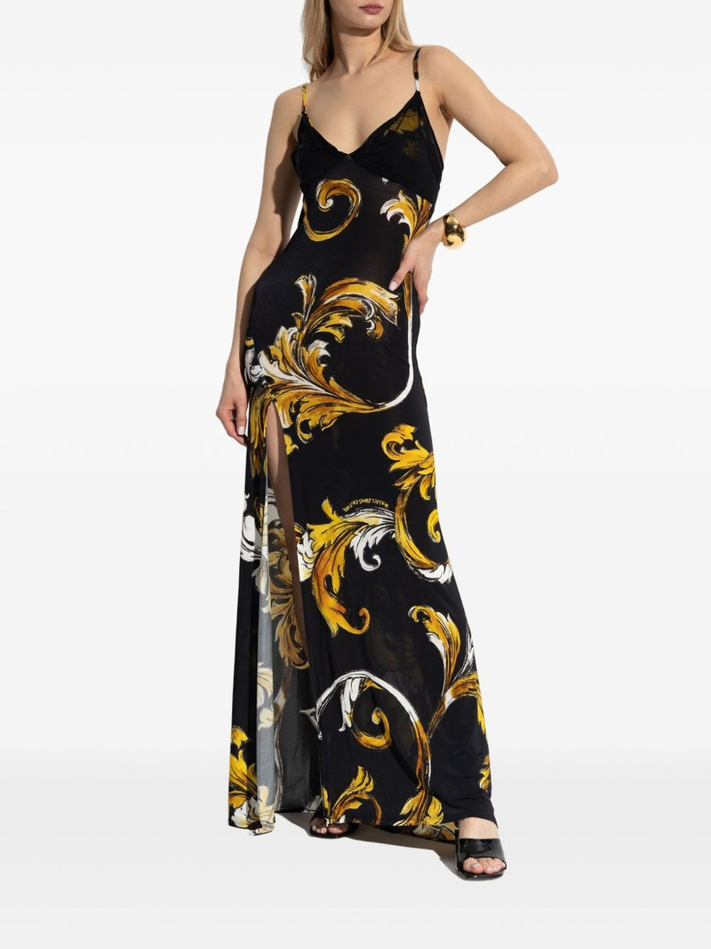 VERSACE JEANS COUTURE v-neck dress outlook