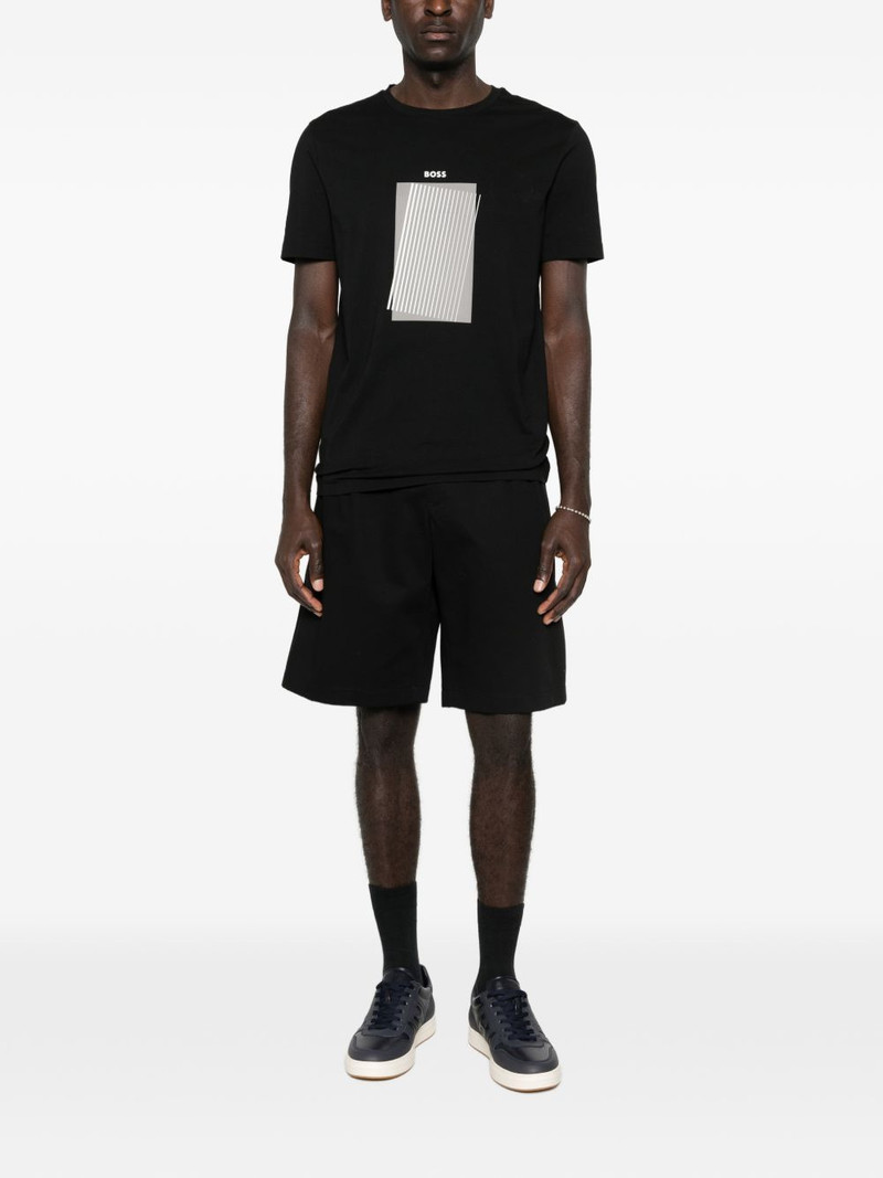 BOSS graphic print T-shirt outlook