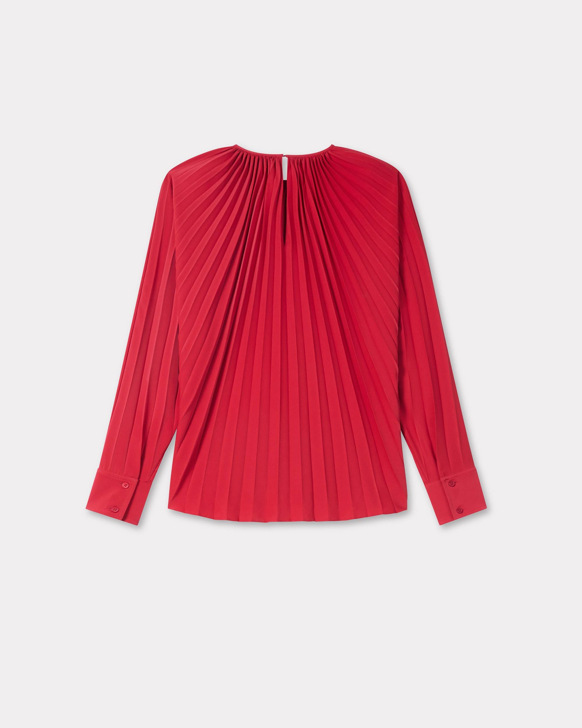 'Sun-ray' pleated blouse - 2