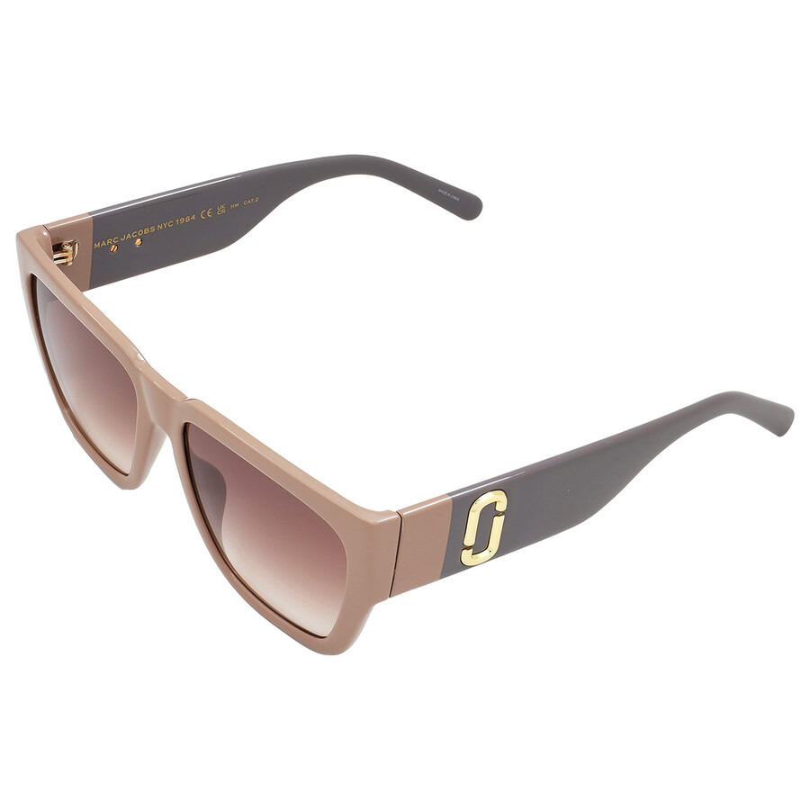 Marc Jacobs Brown Gradient Square Ladies Sunglasses MARC 646/S 0690/HA 57 - 5