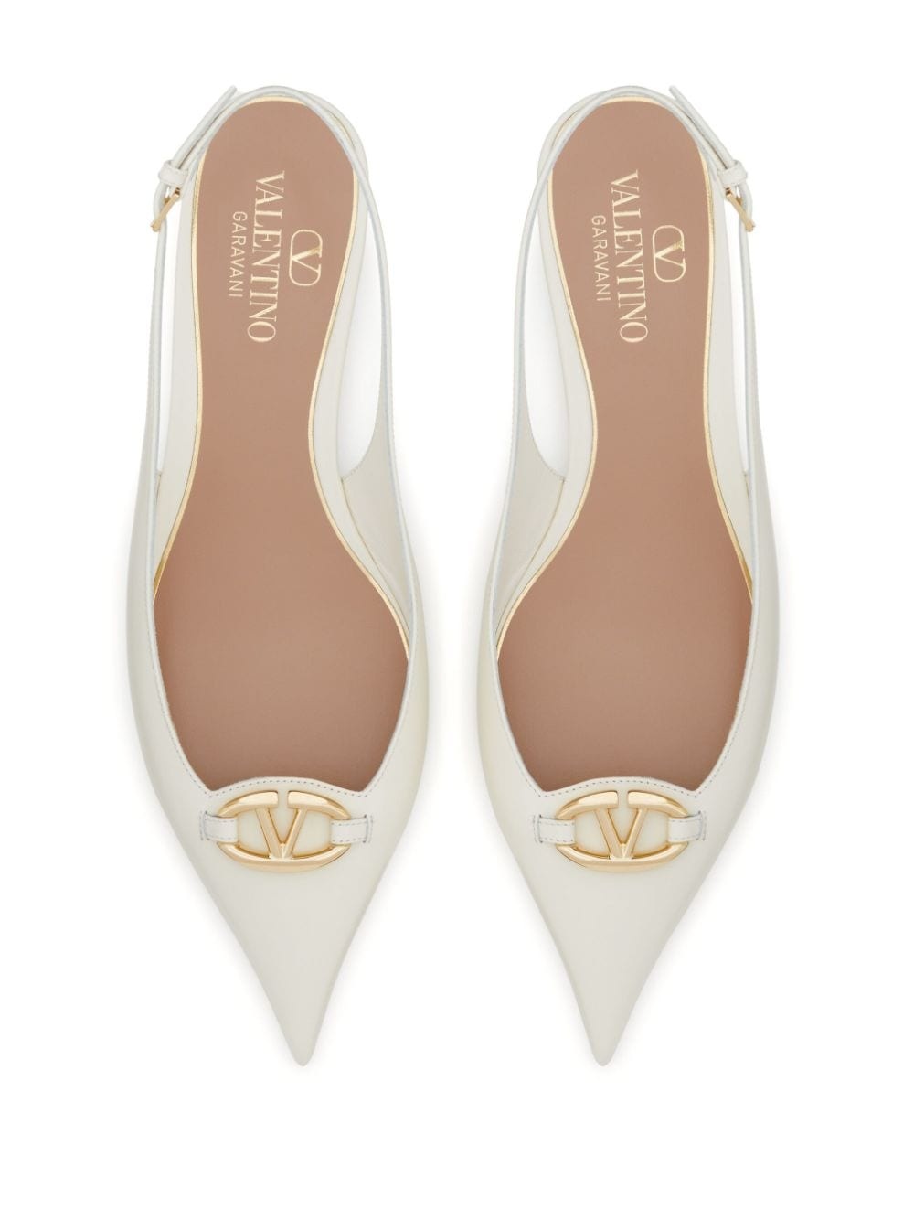 Valentino Garavani Flat shoes White - 3