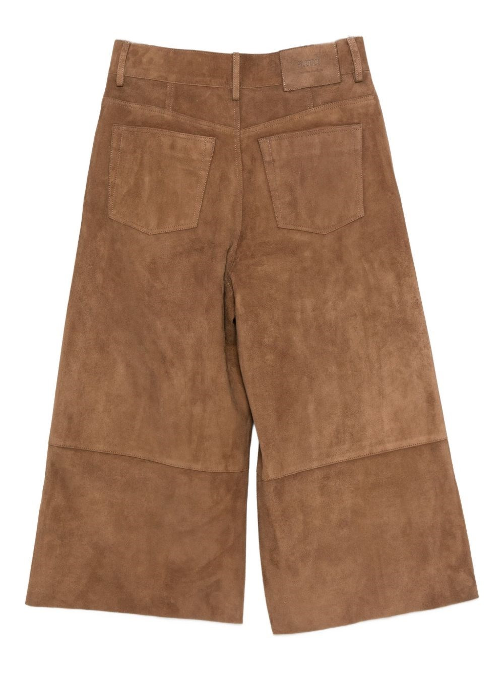 Suede leather trousers - 3