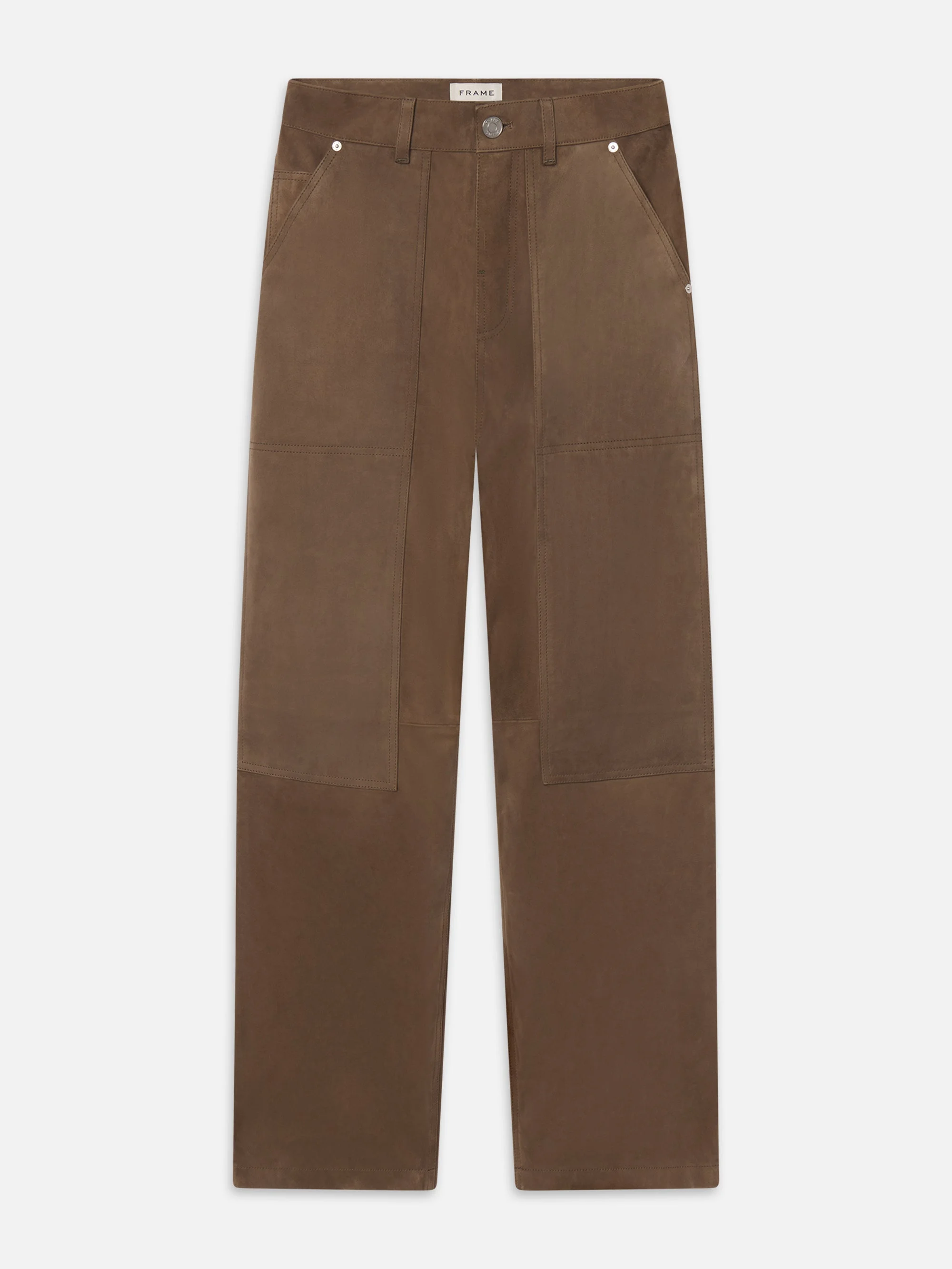 The Society Archive Suede Workwear Pants - 1