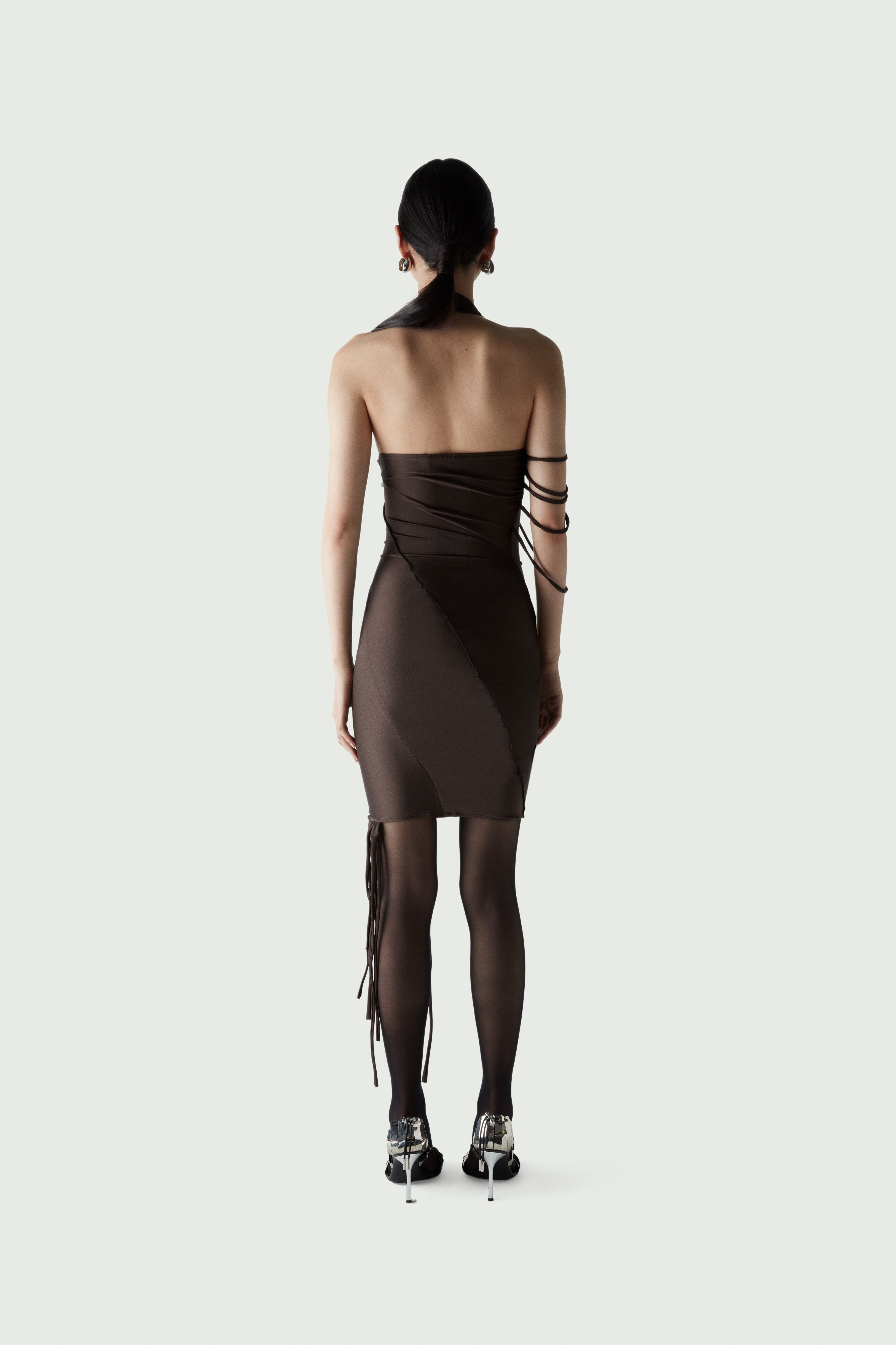 Asymmetric Multi Strap Dress - 4