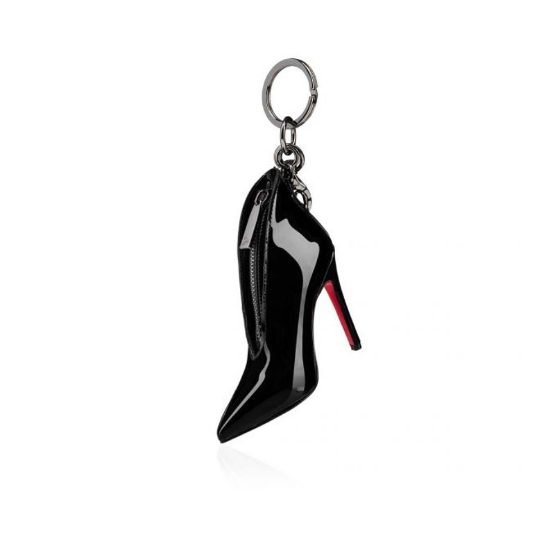 Christian Louboutin A.b.charm Keyring BLACK outlook