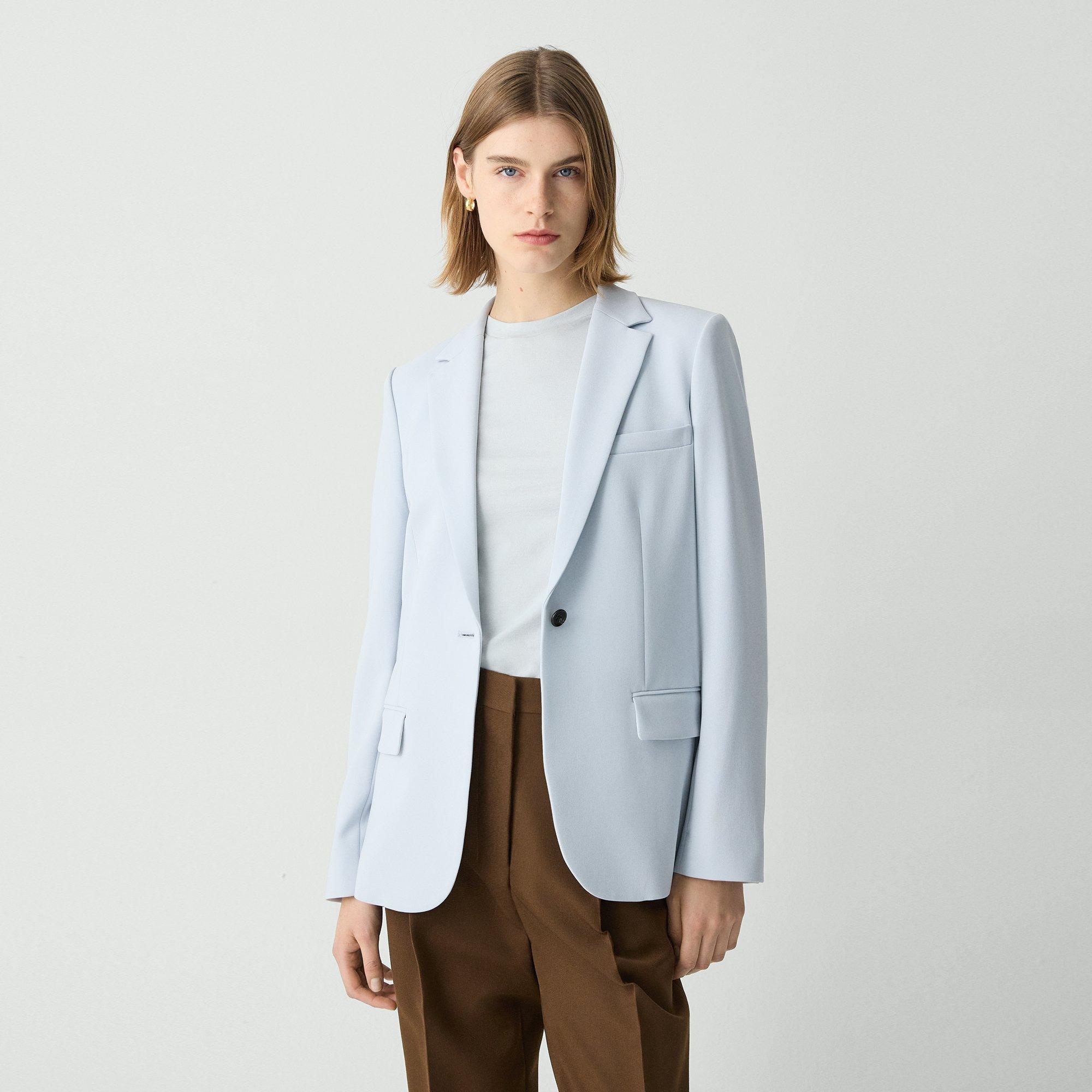 Staple Blazer in Admiral Crepe - 2